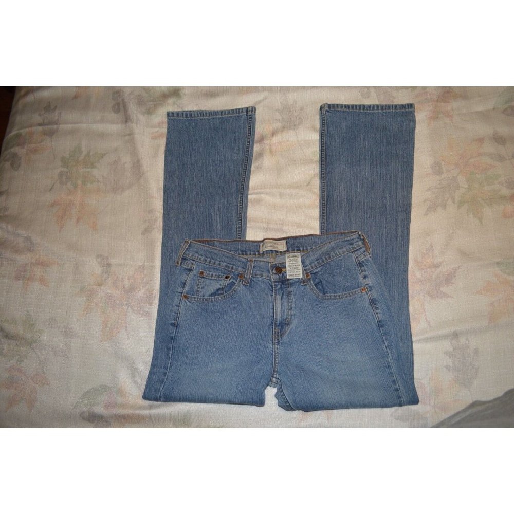 Signature by Levi Strauss Bootcut Mid Rise Blue Jeans Womens Size Misses Medium
